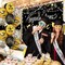 Graduation Balloons 2026 Grad Party Decoration, 50pcs 12 Inch Black and Gold Grad Latex Balloons Graduation Party Balloons for Grad class Celebrations Decoration Supplies